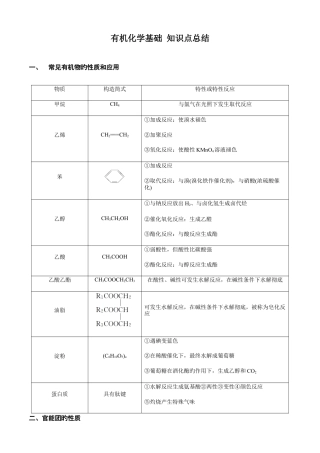 有机化学基础知识点总结.docx