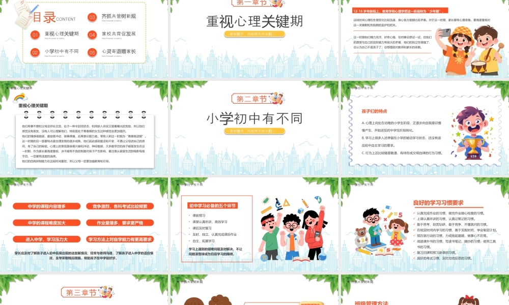 七年级新生家长会助力小升初幸福新征程家校联手托起明天的太阳.pptx