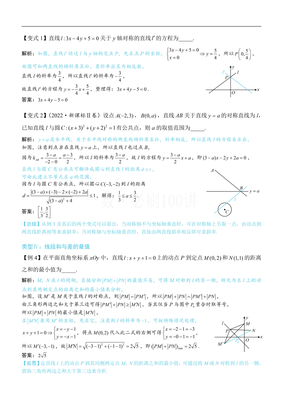 第3节 直线相关的对称问题（方法册+习题册）.pdf_第3页