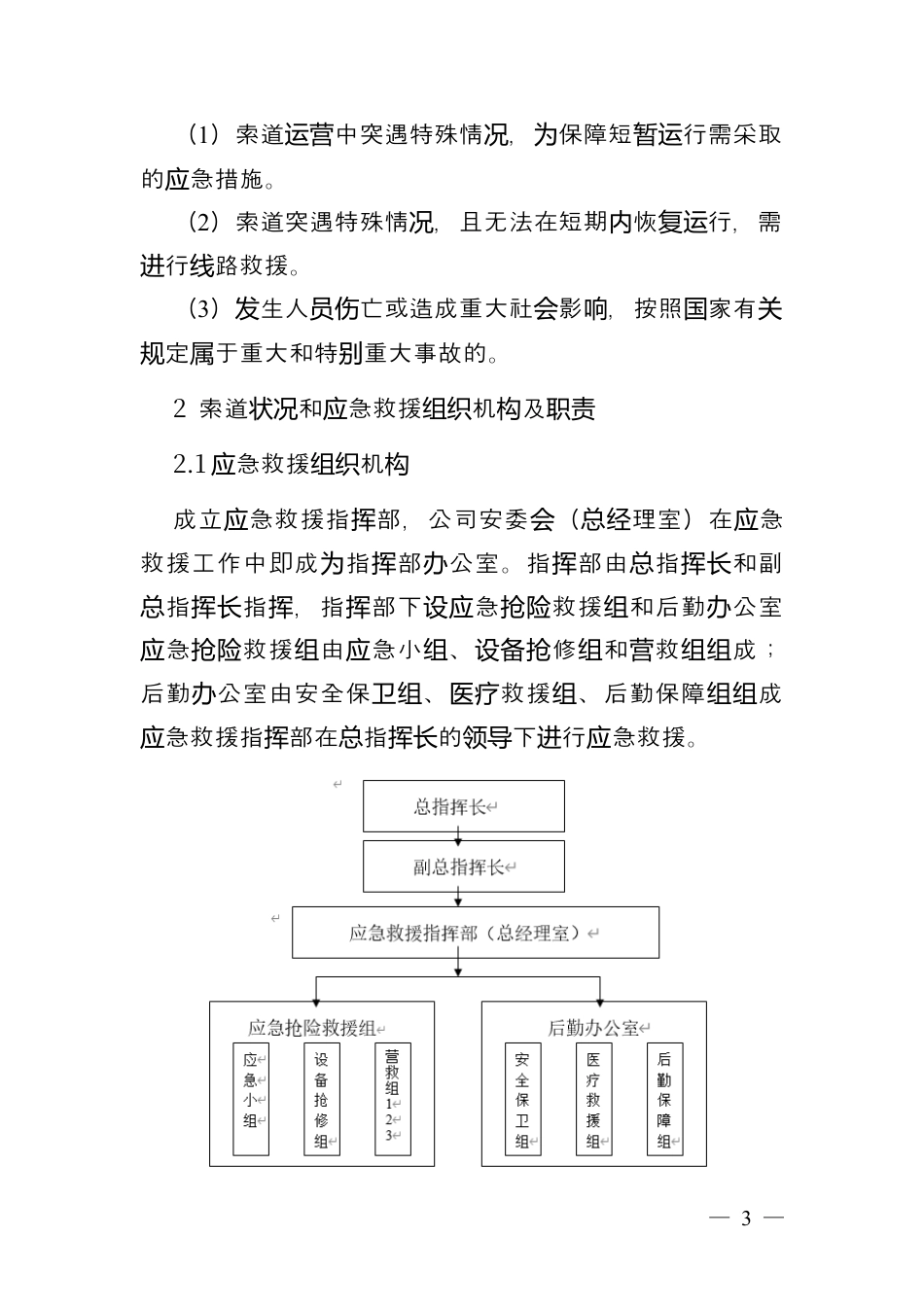 客运索道事故专项应急预案​.docx_第3页