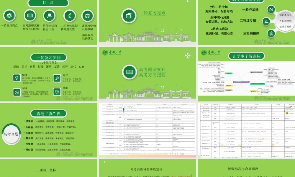 2026年高考英语备考策略讲座.pptx