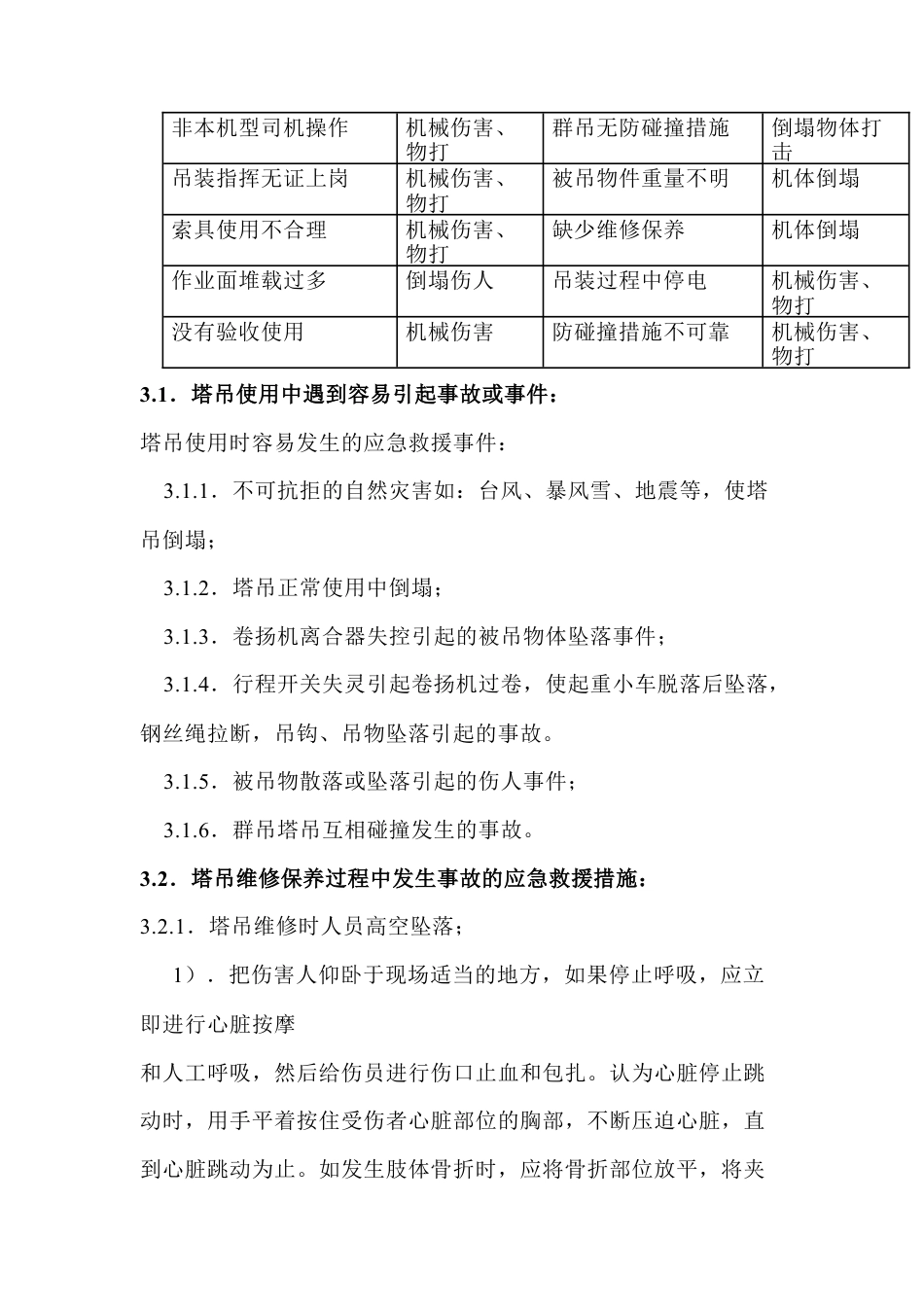 塔吊使用应急救援工作.docx_第2页