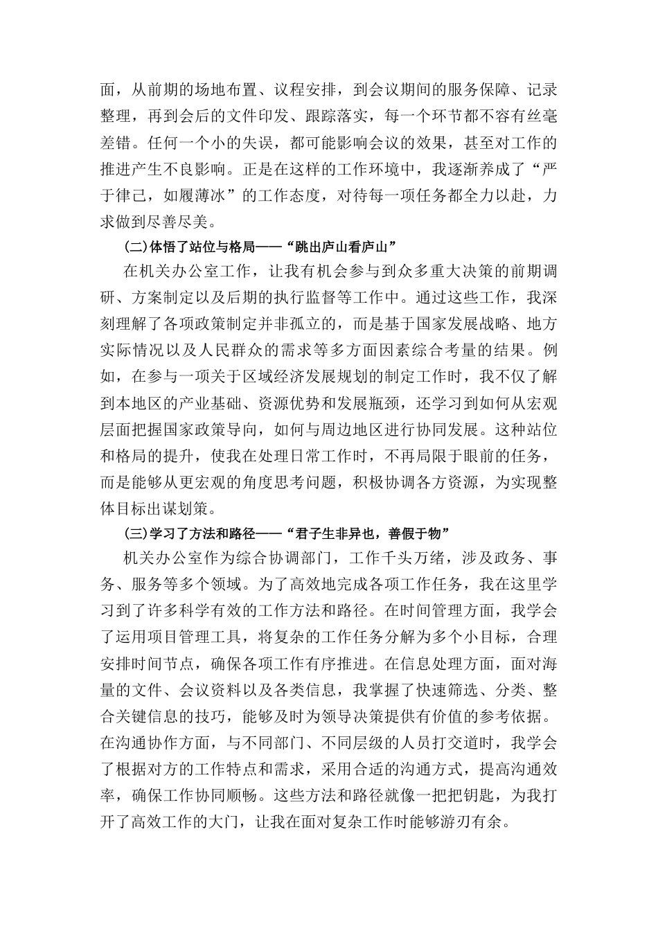办公室人员（2024年）借调工作总结.docx_第2页