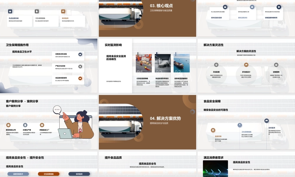 冷链运输温控卫生方案保障食品安全.pptx