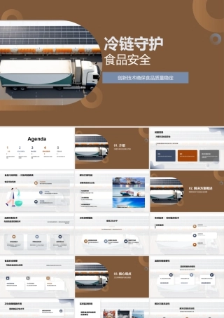 冷链运输温控卫生方案保障食品安全.pptx