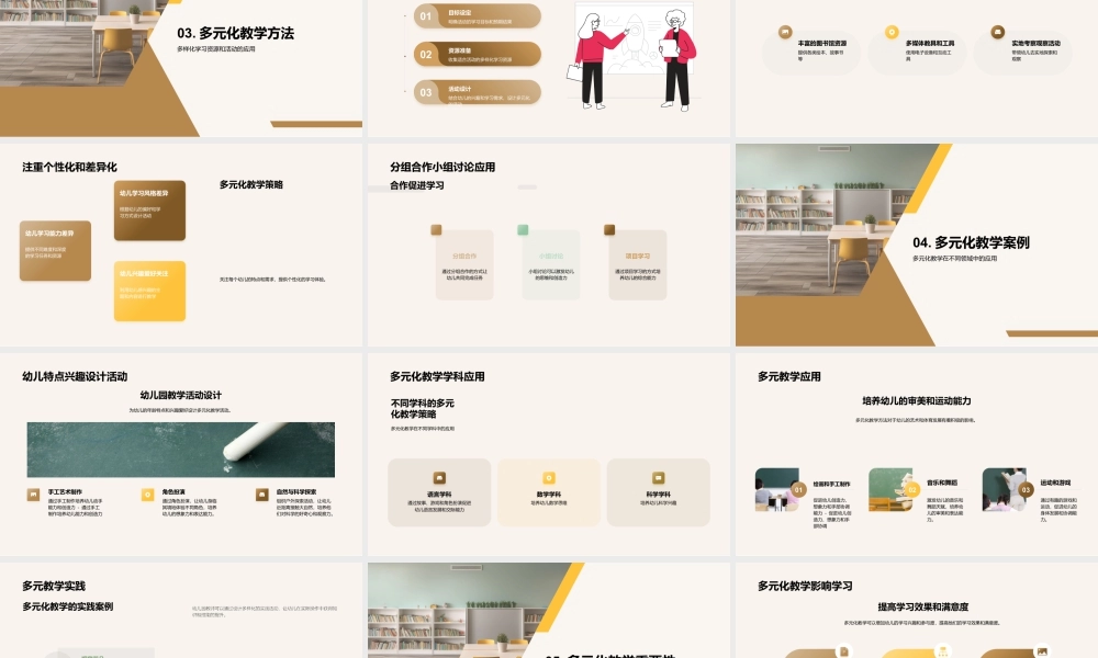 幼儿园多元教学适配个性化学习需求.pptx
