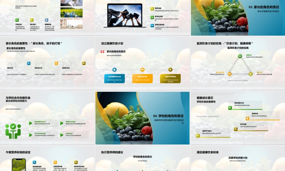 儿童营养均衡助力发育学习健康饮食指南.pptx
