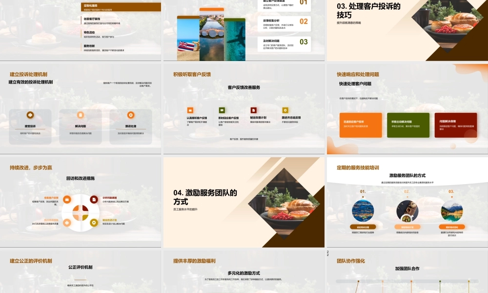 餐饮团队激励培训提升客户满意体验.pptx