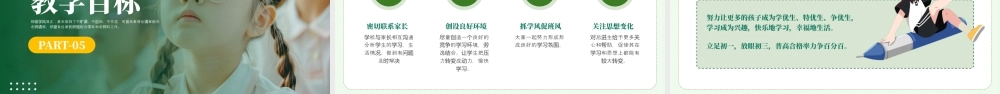 绿色简约期末家长会.pptx