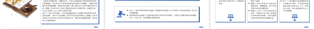 紫色简约精神卫生法解读 .pptx