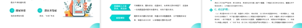 绿色医疗输尿管结石宣教 .pptx