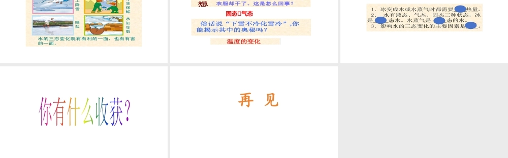 2025年教科版小学三年级上册《科学》第一单元水第8课它们发生了什么变化教学课件.pptx