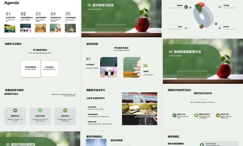 家校共育助力孩子学习进步成长指南.pptx