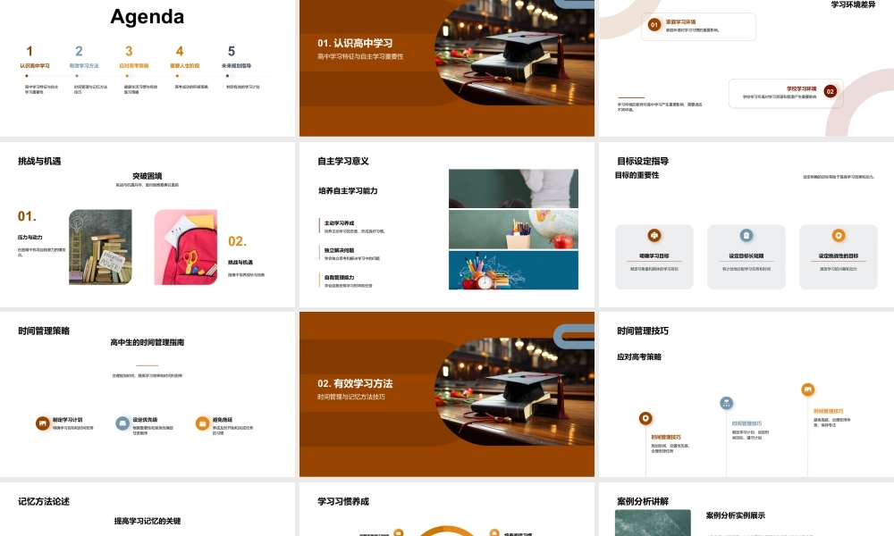高中自主高效学习备考健康心态成长指南.pptx