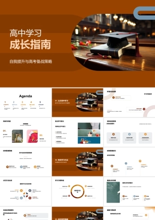 高中自主高效学习备考健康心态成长指南.pptx