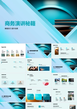 2025商务演讲技巧培训要素结构听众参与紧张讲台主题.pptx