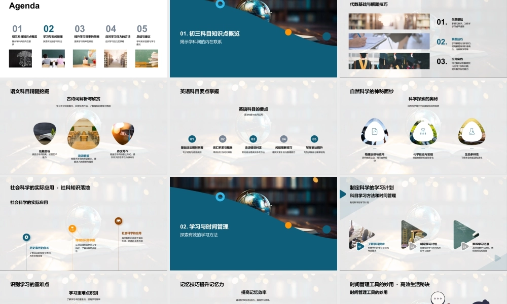 初三全科高效学习策略探索.pptx