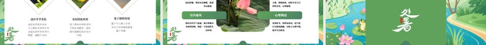 处暑二十四节气PPT模板.pptx
