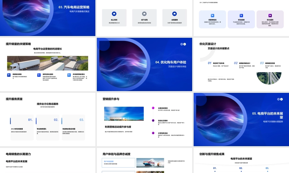 电商平台双十二汽车销售购车趋势.pptx