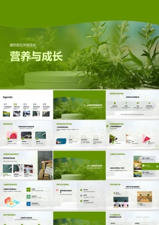 五年级儿童成长营养健康膳食计划.pptx