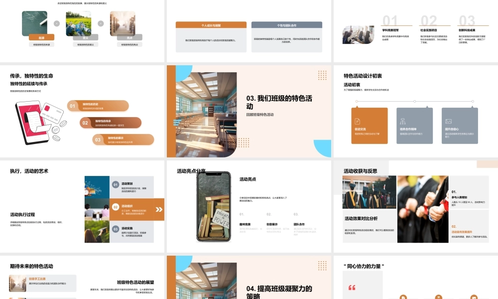 2025班级凝聚力特色活动魅力解析.pptx