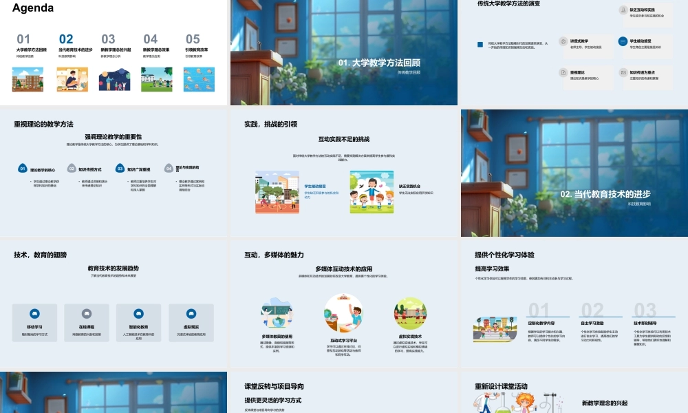 2025创新大学教学方法融合互动技术课堂反转项目.pptx