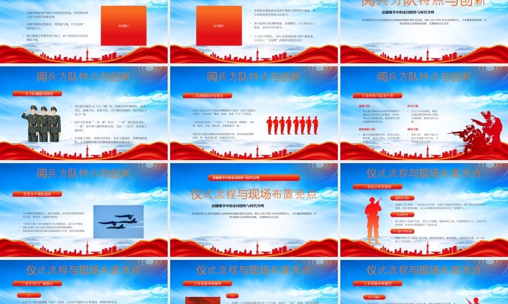 九三阅兵亮点与首次创新全梳理震撼细节中的家国情怀与时代共鸣.pptx