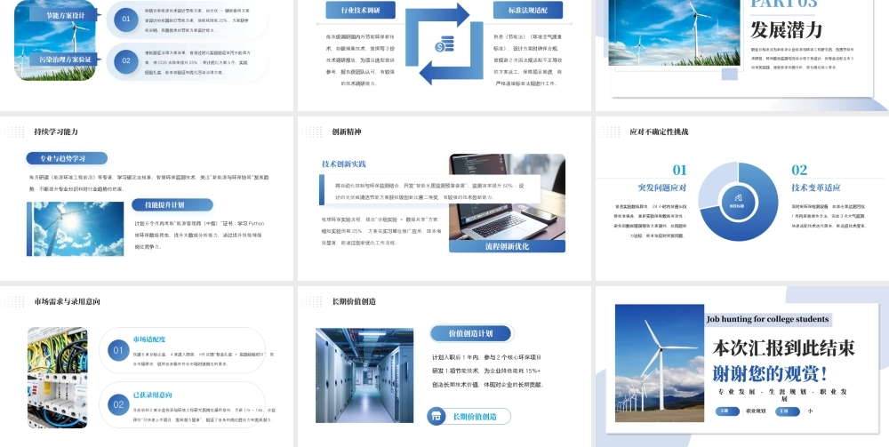 电气工程和自动化专业大学生求职综合展示11.pptx