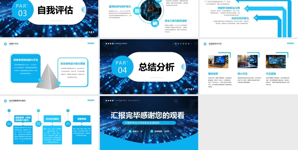 计算机科学与技术专业大学生生涯发展展示15.pptx