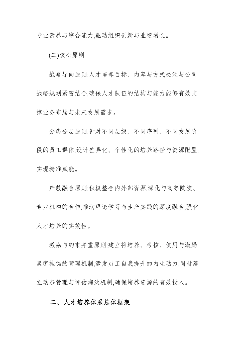 2025年公司人才培养体系建设方案范文.docx_第2页