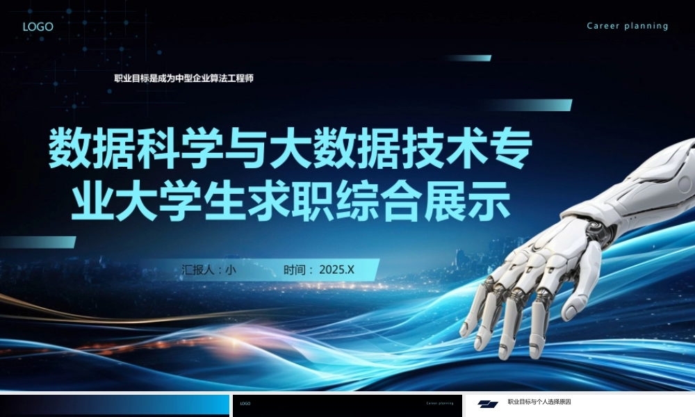 数据科学与大数据技术专业大学生求职综合展示9.pptx
