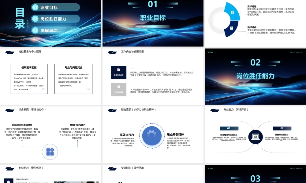数据科学与大数据技术专业大学生求职综合展示9.pptx