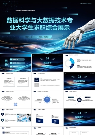 数据科学与大数据技术专业大学生求职综合展示9.pptx