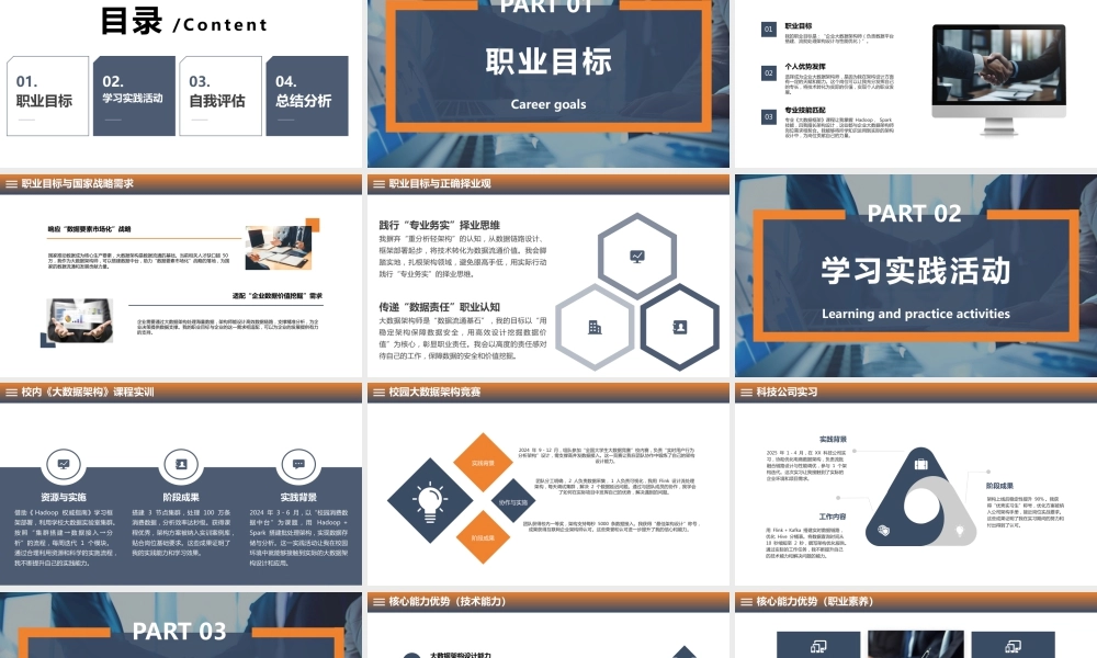 数据科学与大数据技术专业大学生生涯发展展示6.pptx