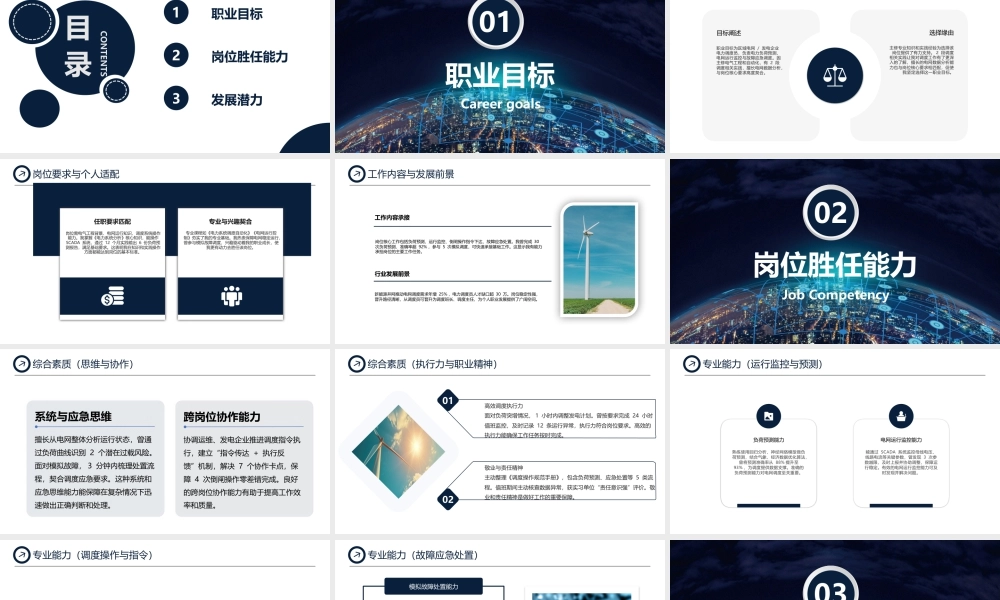 电气工程和自动化专业大学生求职综合展示4.pptx